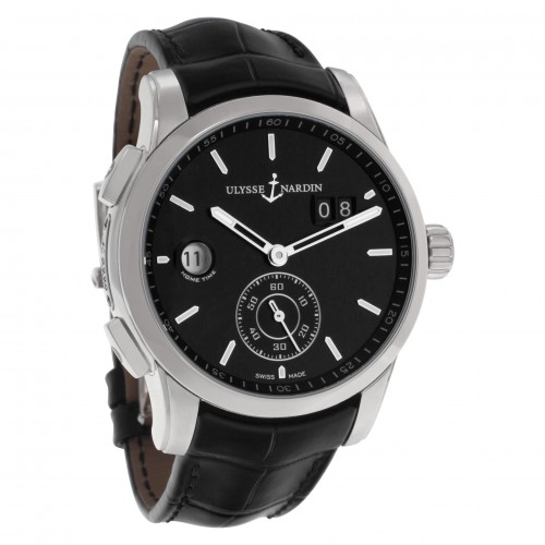 Ulysse Nardin 3343126 Dual Time Automatic Unisex Stainless Steel Watches Ulysse Nardin 3343126 Dual Time Automatic Unisex Stainless Steel Watches
