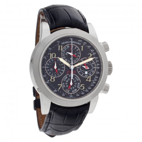 Girard Perregaux 9025 Ferrari Automatic Male Platinum Watches Girard Perregaux 9025 Ferrari Automatic Male Platinum Watches
