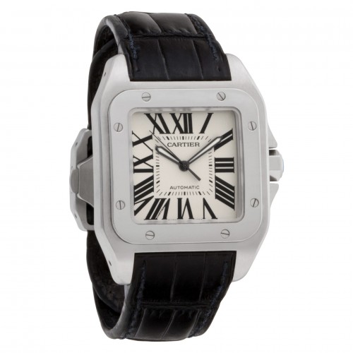 Cartier W20073X8 Santos 100 Automatic Male Stainless Steel Watches Cartier W20073X8 Santos 100 Automatic Male Stainless Steel Watches