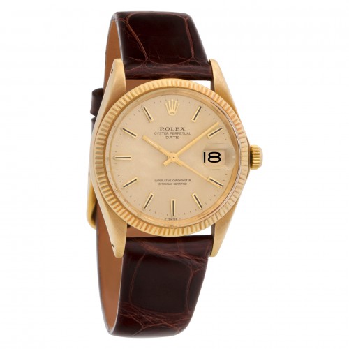 Rolex 1503 Date Automatic Unisex 18k yellow gold Watches Rolex 1503 Date Automatic Unisex 18k yellow gold Watches