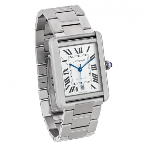 Cartier w5200028 Tank Solo Automatic Male Stainless Steel Watches Cartier w5200028 Tank Solo Automatic Male Stainless Steel Watches