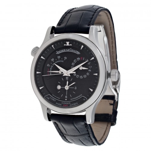 Jaeger LeCoultre 142.8.92.S Master Geographic Automatic Male Stainless Steel Watches Jaeger LeCoultre 142.8.92.S Master Geographic Automatic Male Stainless Steel Watches