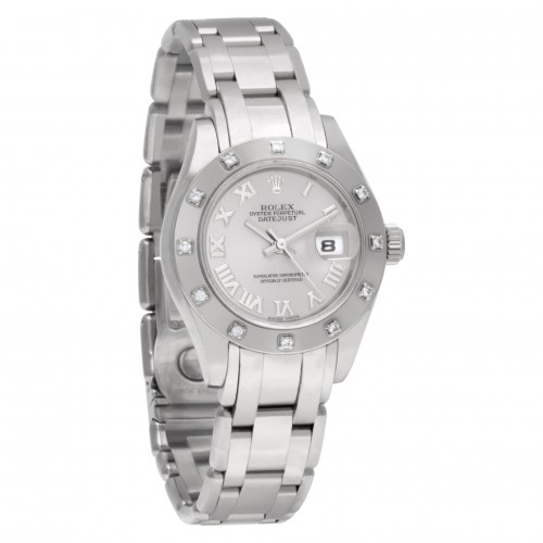 Rolex 80319 Pearlmaster Automatic Female 18k White Gold Watches Rolex 80319 Pearlmaster Automatic Female 18k White Gold Watches
