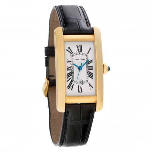 Cartier W2620030 Tank Americaine Automatic Female 18k yellow gold Watches Cartier W2620030 Tank Americaine Automatic Female 18k yellow gold Watches