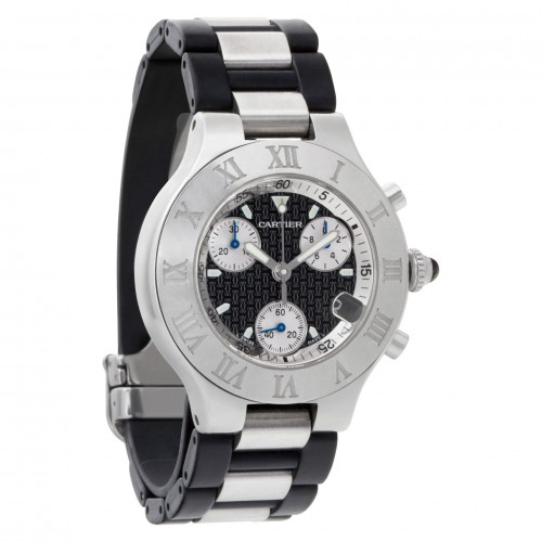 Cartier W31018H3 Chronoscaph 21 Quartz Unisex Stainless Steel Watches Cartier W31018H3 Chronoscaph 21 Quartz Unisex Stainless Steel Watches