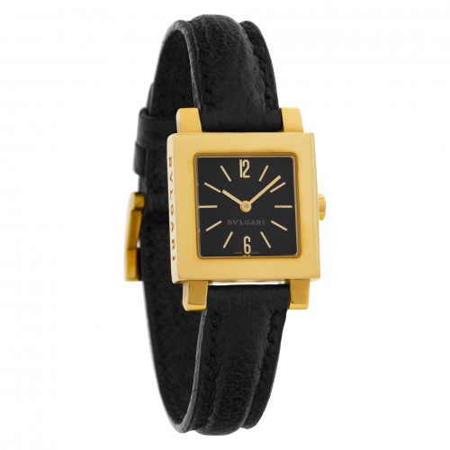 Bvlgari SQ22GL Quadrato Quartz Female 18k yellow gold Watches Bvlgari SQ22GL Quadrato Quartz Female 18k yellow gold Watches