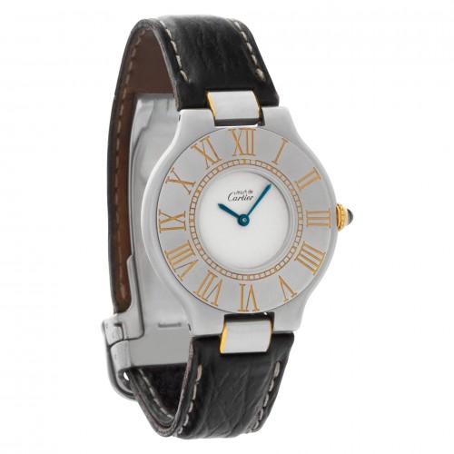 Cartier W1000944 Must 21 Quartz Male Stainless Steel Watches Cartier W1000944 Must 21 Quartz Male Stainless Steel Watches