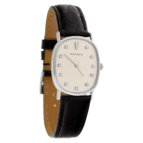 Movado 5120 Classic Manual Unisex 14k White Gold Watches Movado 5120 Classic Manual Unisex 14k White Gold Watches