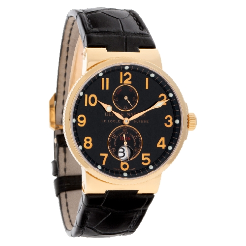 Ulysse Nardin 266-66/62 Maxi Marine Automatic Male 18k rose gold Watches Ulysse Nardin 266-66/62 Maxi Marine Automatic Male 18k rose gold Watches