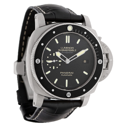 Panerai PAM00389 Submersible Automatic Male Titanium Watches Panerai PAM00389 Submersible Automatic Male Titanium Watches