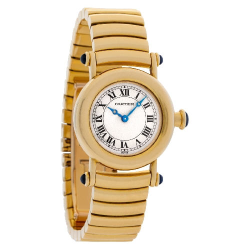 Cartier 1440 Diabolo Quartz Unisex 18k Yellow Gold Watches Cartier 1440 Diabolo Quartz Unisex 18k Yellow Gold Watches