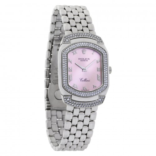 Rolex 6693 Cellini Quartz Female 18k White Gold Watches Rolex 6693 Cellini Quartz Female 18k White Gold Watches