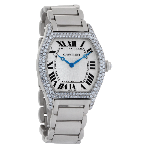 Cartier WA5038W9 Tortue Manual Female 18k White Gold Watches Cartier WA5038W9 Tortue Manual Female 18k White Gold Watches