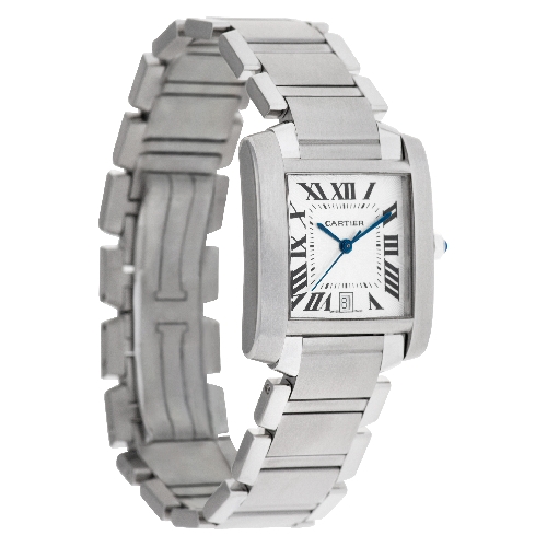 Cartier W51002Q3 Tank Francaise Automatic Unisex Stainless Steel Watches Cartier W51002Q3 Tank Francaise Automatic Unisex Stainless Steel Watches