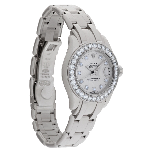 Rolex 80299 Pearlmaster Automatic Female 18k White Gold Watches Rolex 80299 Pearlmaster Automatic Female 18k White Gold Watches