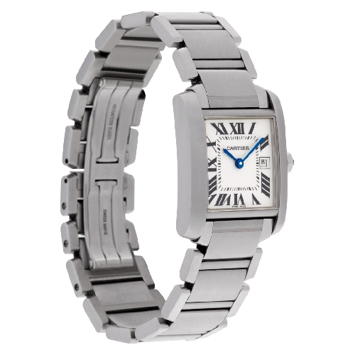 Cartier W51011Q3 Tank Francaise Quartz Female Stainless Steel Watches Cartier W51011Q3 Tank Francaise Quartz Female Stainless Steel Watches