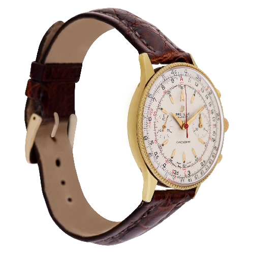 Breitling 808 Chronomat Manual Male Gold Plate Watches Breitling 808 Chronomat Manual Male Gold Plate Watches