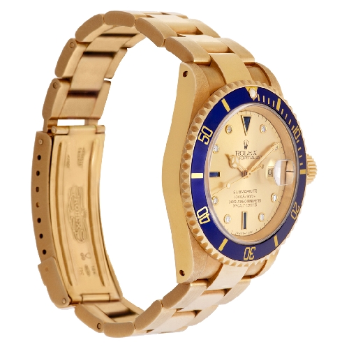 Rolex 16618 Submariner Automatic Male 18k yellow gold Watches Rolex 16618 Submariner Automatic Male 18k yellow gold Watches