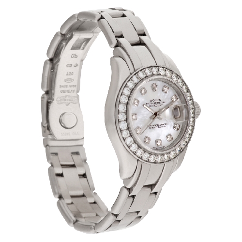 Rolex 80299 Pearlmaster Automatic Female 18k White Gold Watches Rolex 80299 Pearlmaster Automatic Female 18k White Gold Watches