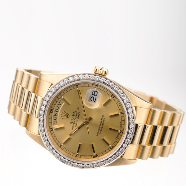 Rolex 18238 Day-Date Automatic Male 18k White Gold Watches Rolex 18238 Day-Date Automatic Male 18k White Gold Watches