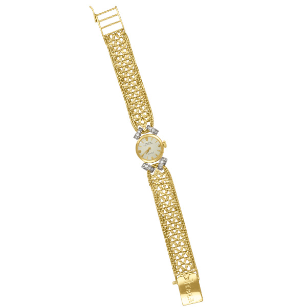 Rolex Rolex 6165 Orchid Manual Female 18k yellow gold Watches Rolex Rolex 6165 Orchid Manual Female 18k yellow gold Watches