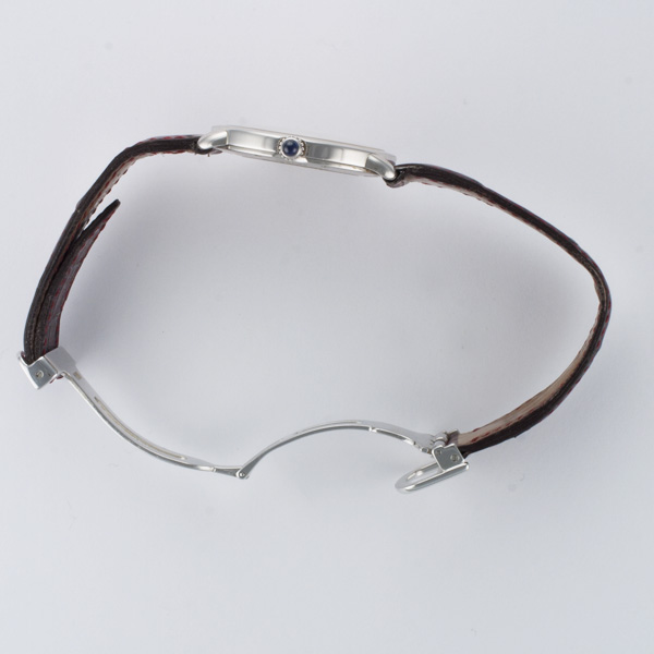 Cartier 2452 b Ronde Solo Manual Male Platinum Watches Cartier 2452 b Ronde Solo Manual Male Platinum Watches