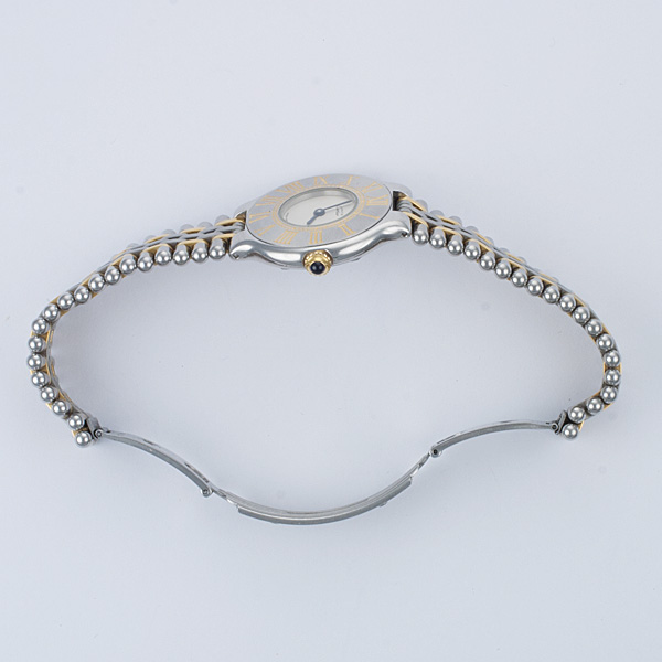 Cartier 125000P Must de Quartz Female Stainless Steel Watches Cartier 125000P Must de Quartz Female Stainless Steel Watches