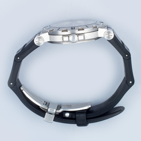 Bvlgari SD 38 S Scuba Automatic Male Stainless Steel Watches Bvlgari SD 38 S Scuba Automatic Male Stainless Steel Watches