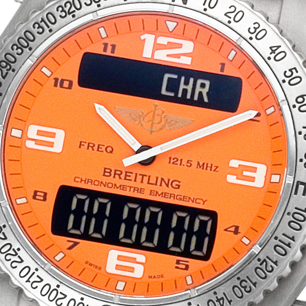 Breitling E76321 Emergency Quartz Male Titanium Watches Breitling E76321 Emergency Quartz Male Titanium Watches