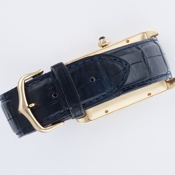 Cartier 1740 Tank American Automatic Male 18k yellow gold Watches Cartier 1740 Tank American Automatic Male 18k yellow gold Watches