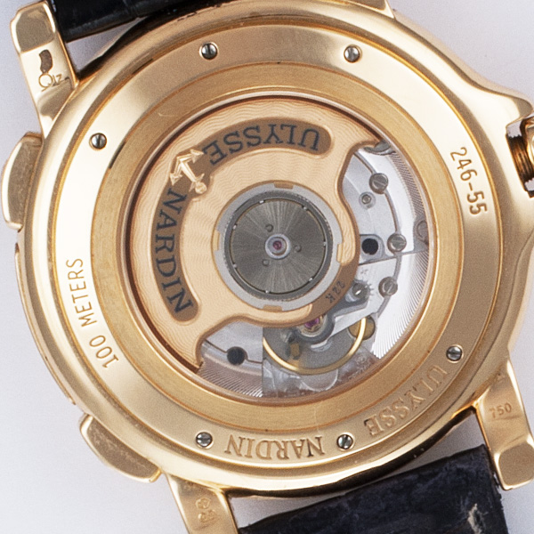Ulysse Nardin 246-55 GMT-Master II Automatic Male 18k yellow gold Watches Ulysse Nardin 246-55 GMT-Master II Automatic Male 18k yellow gold Watches
