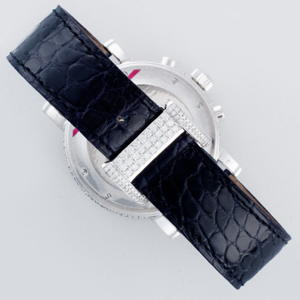 Chopard 17/1868-20 Chronograph Quartz Male 18k White Gold Watches Chopard 17/1868-20 Chronograph Quartz Male 18k White Gold Watches
