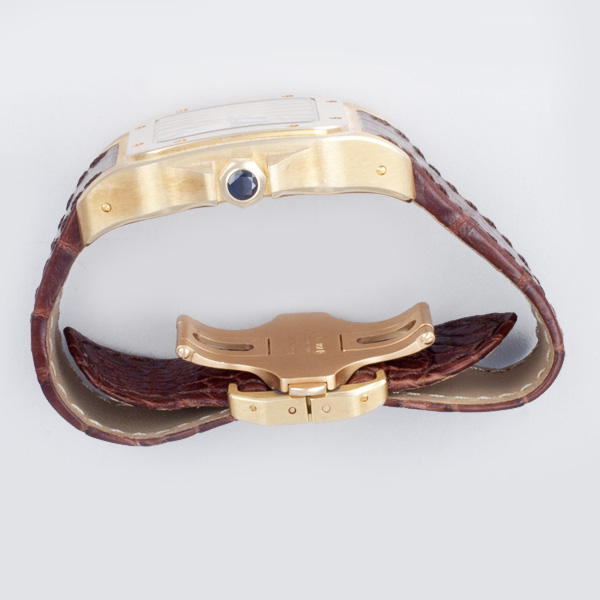 Cartier W20071Y1 Santos 100 Automatic Male 18k yellow gold Watches Cartier W20071Y1 Santos 100 Automatic Male 18k yellow gold Watches