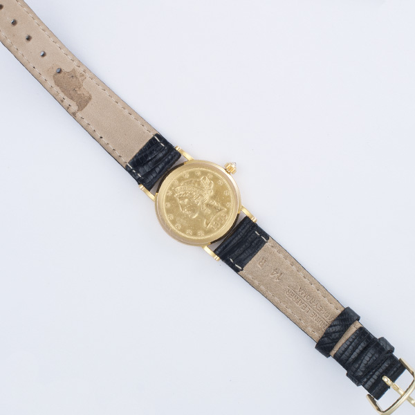 Corum Corum 2965 $5 Coin Quartz Female 18k yellow gold Watches Corum Corum 2965 $5 Coin Quartz Female 18k yellow gold Watches