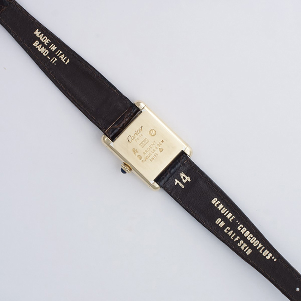 Cartier Cartier 2285 Tank Vermeil Manual Female Vermeil Watches Cartier Cartier 2285 Tank Vermeil Manual Female Vermeil Watches