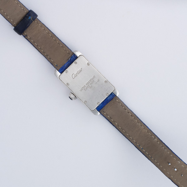 Cartier SM10782 Americaine Tank Quartz Female 18k White Gold Watches Cartier SM10782 Americaine Tank Quartz Female 18k White Gold Watches