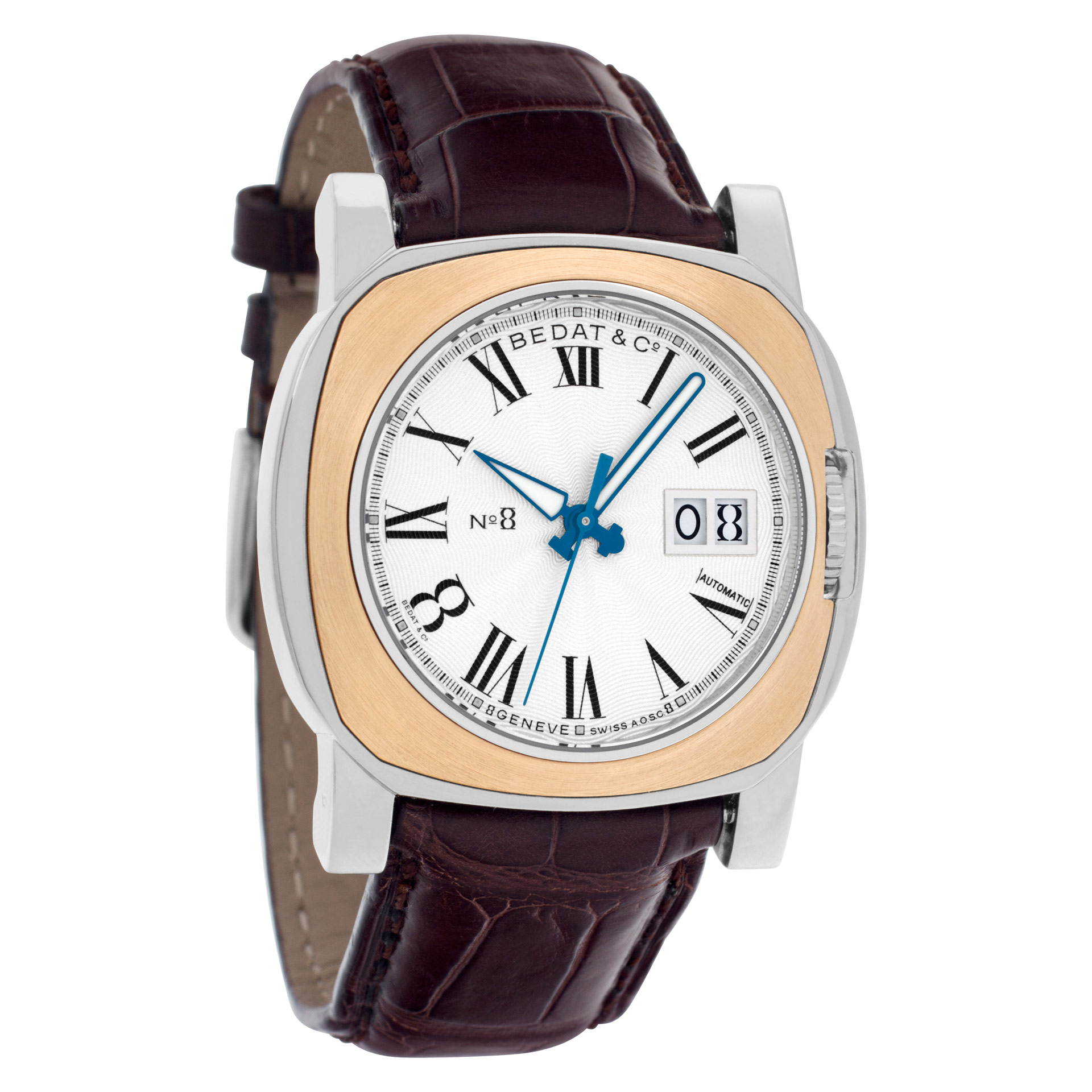 Bedat & Co 888.078.100 N8 Automatic Male Stainless Steel Watches Bedat & Co 888.078.100 N8 Automatic Male Stainless Steel Watches