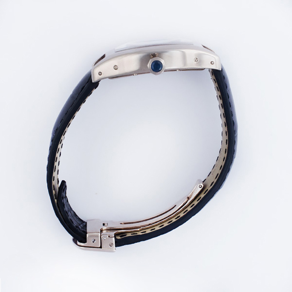 Cartier W1542751 Tortue Automatic Male 18k White Gold Watches Cartier W1542751 Tortue Automatic Male 18k White Gold Watches