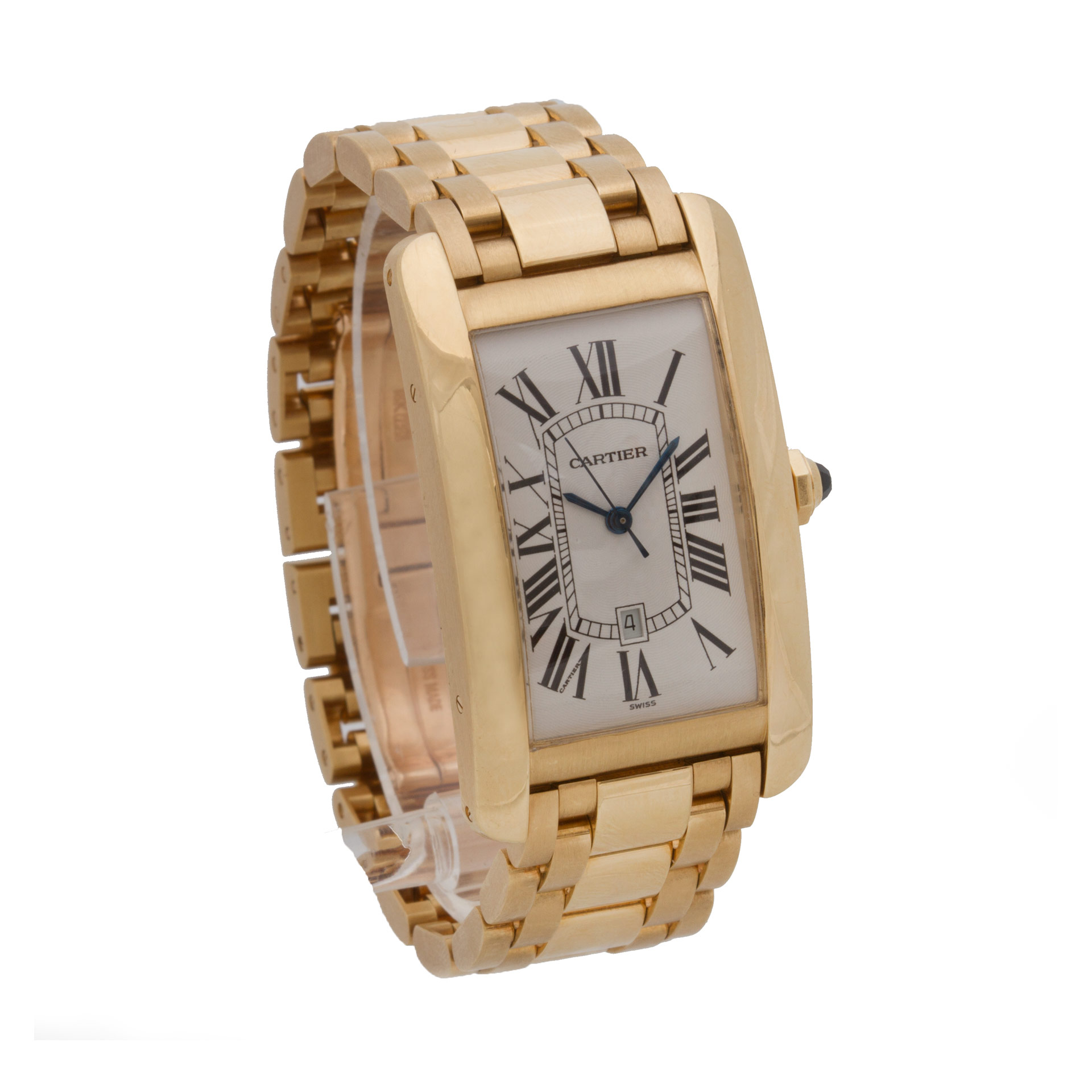 Cartier W26031K2 Tank American Automatic Male 18k yellow gold Watches Cartier W26031K2 Tank American Automatic Male 18k yellow gold Watches