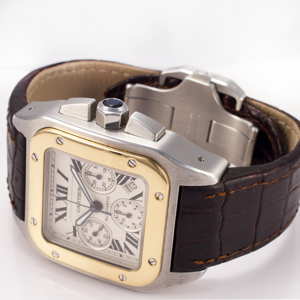 Cartier w20091x7 Santos 100 Automatic Male Stainless Steel Watches Cartier w20091x7 Santos 100 Automatic Male Stainless Steel Watches