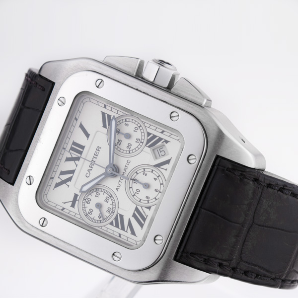 Cartier w2090x8 Santos 100 Automatic Male Stainless Steel Watches Cartier w2090x8 Santos 100 Automatic Male Stainless Steel Watches
