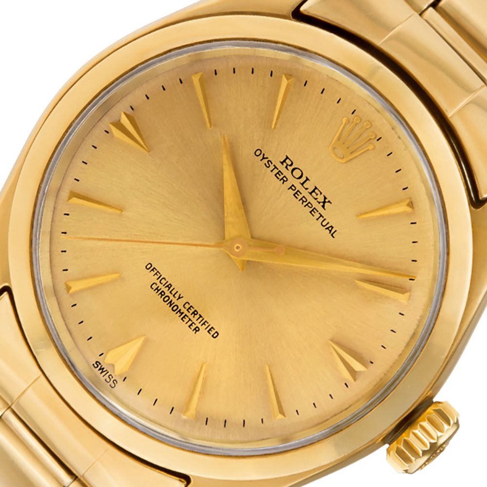 Rolex 6634 Oyster Perpetual Automatic Male Gold Capped Watches Rolex 6634 Oyster Perpetual Automatic Male Gold Capped Watches