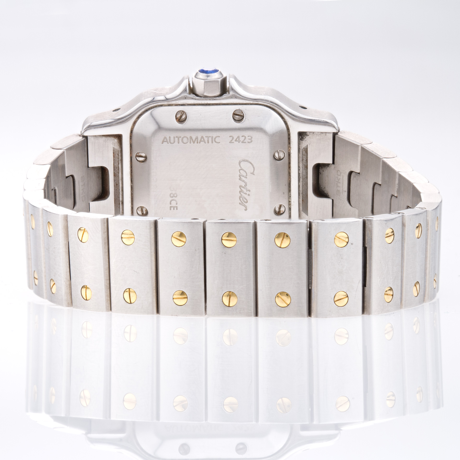 Cartier Cartier 2030 Santos Automatic Female Stainless Steel Watches Cartier Cartier 2030 Santos Automatic Female Stainless Steel Watches