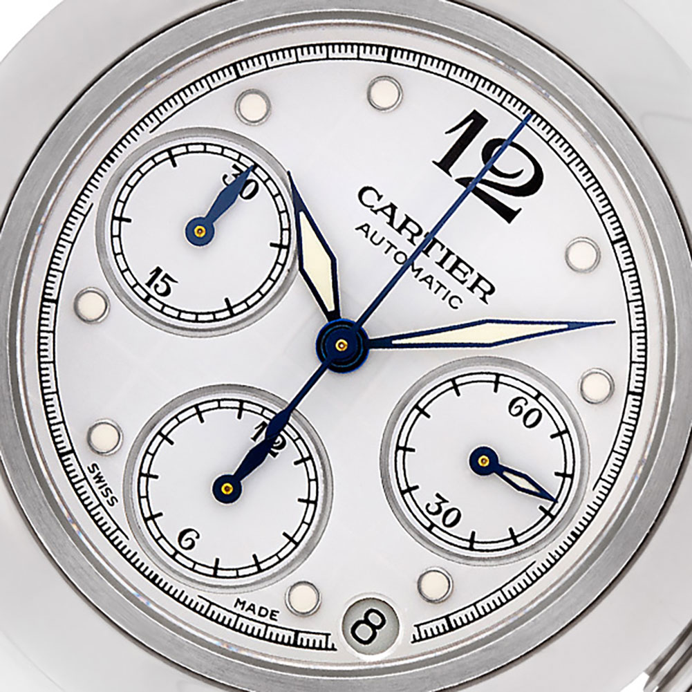 Cartier W31039M7 Pasha Chronograph Automatic Male Stainless Steel Watches Cartier W31039M7 Pasha Chronograph Automatic Male Stainless Steel Watches