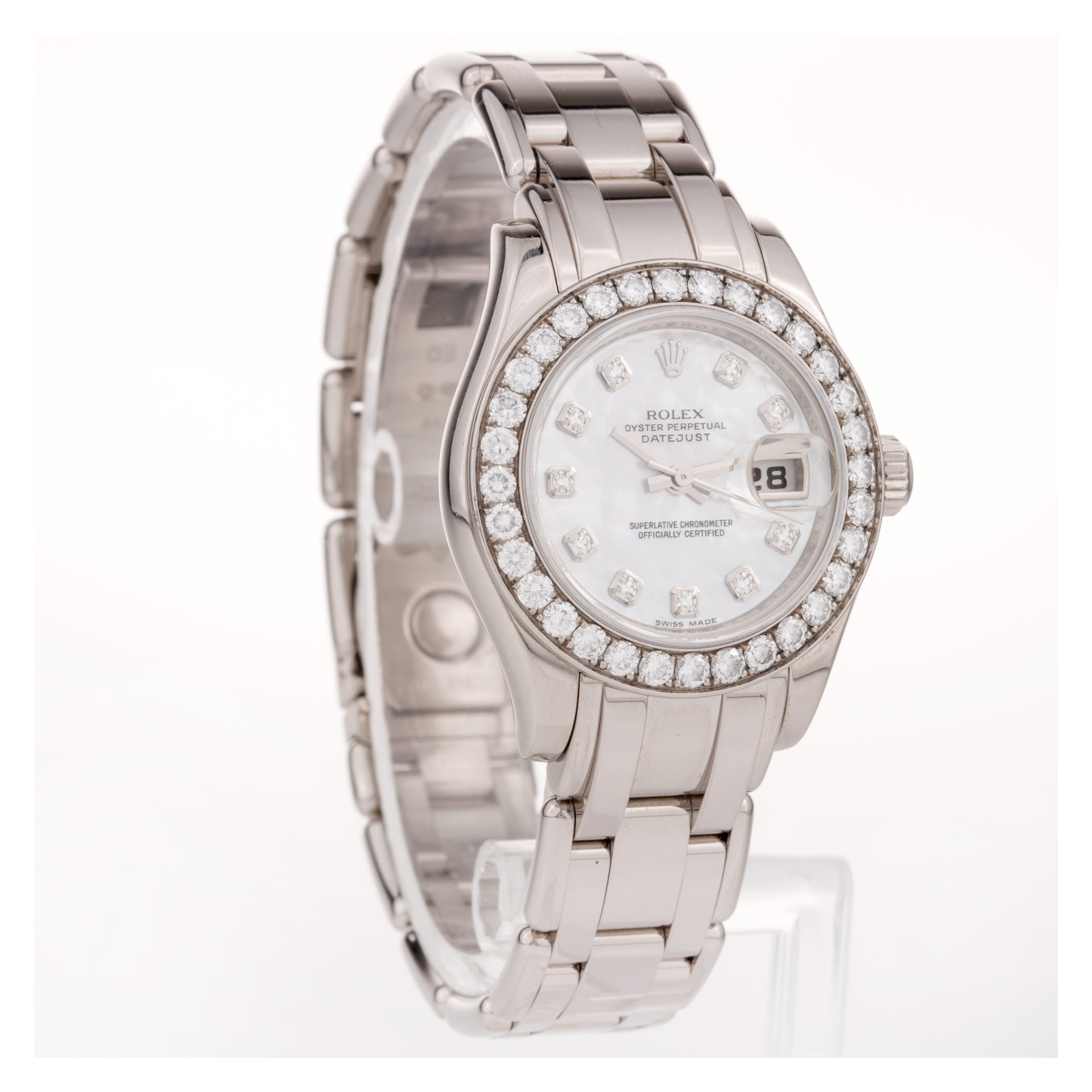 Rolex 80299 Pearlmaster Automatic Female 18k White Gold Watches Rolex 80299 Pearlmaster Automatic Female 18k White Gold Watches