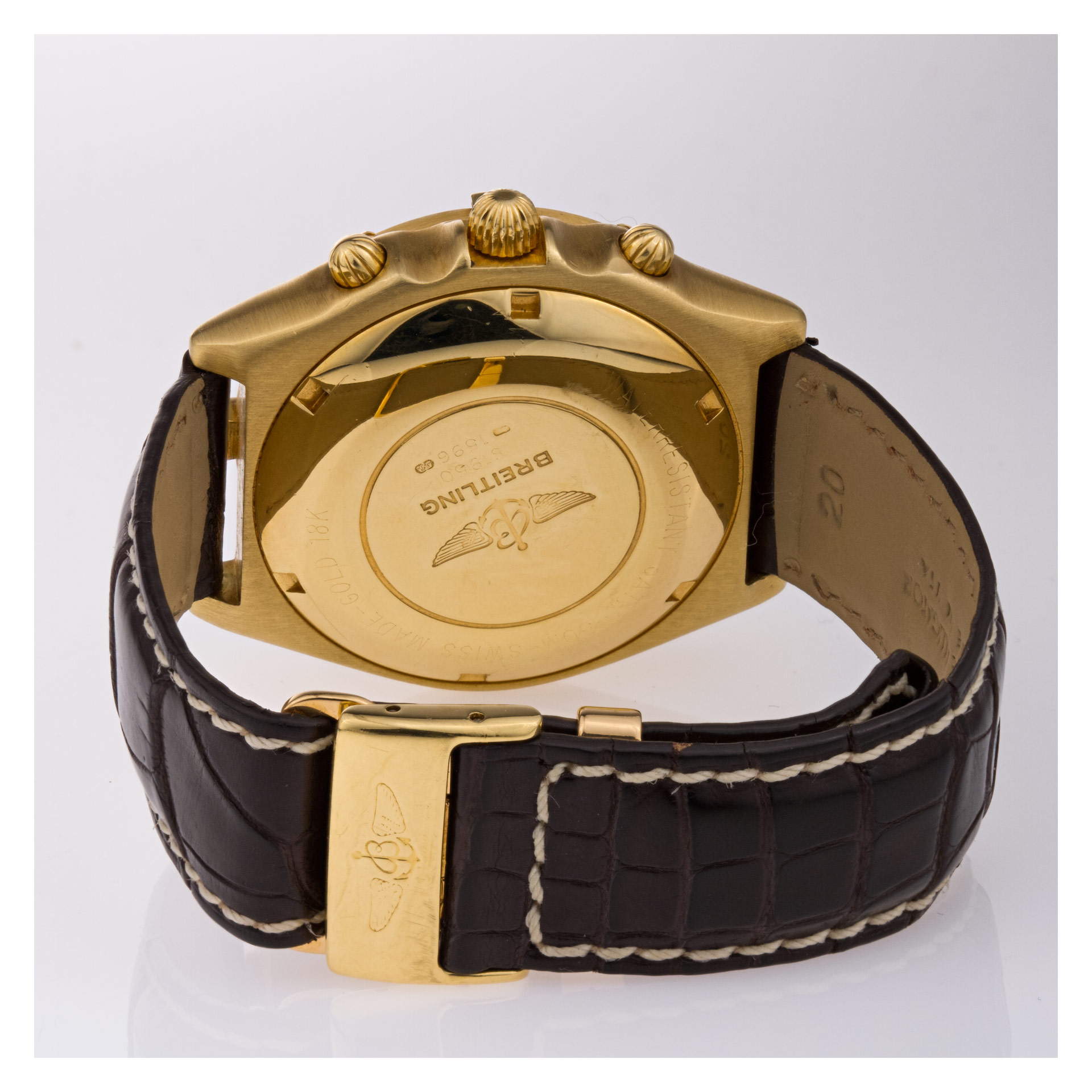 Breitling 1596 Chronomat Automatic Male 18k yellow gold Watches Breitling 1596 Chronomat Automatic Male 18k yellow gold Watches