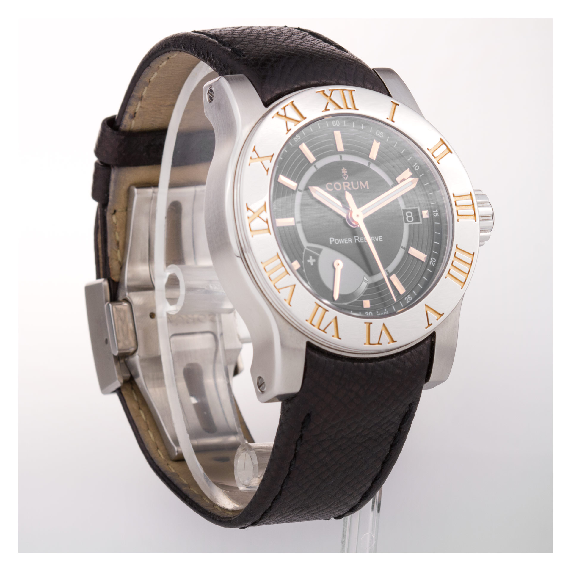 Corum Corum 2127 Romvlvs Automatic Male Stainless Steel Watches Corum Corum 2127 Romvlvs Automatic Male Stainless Steel Watches