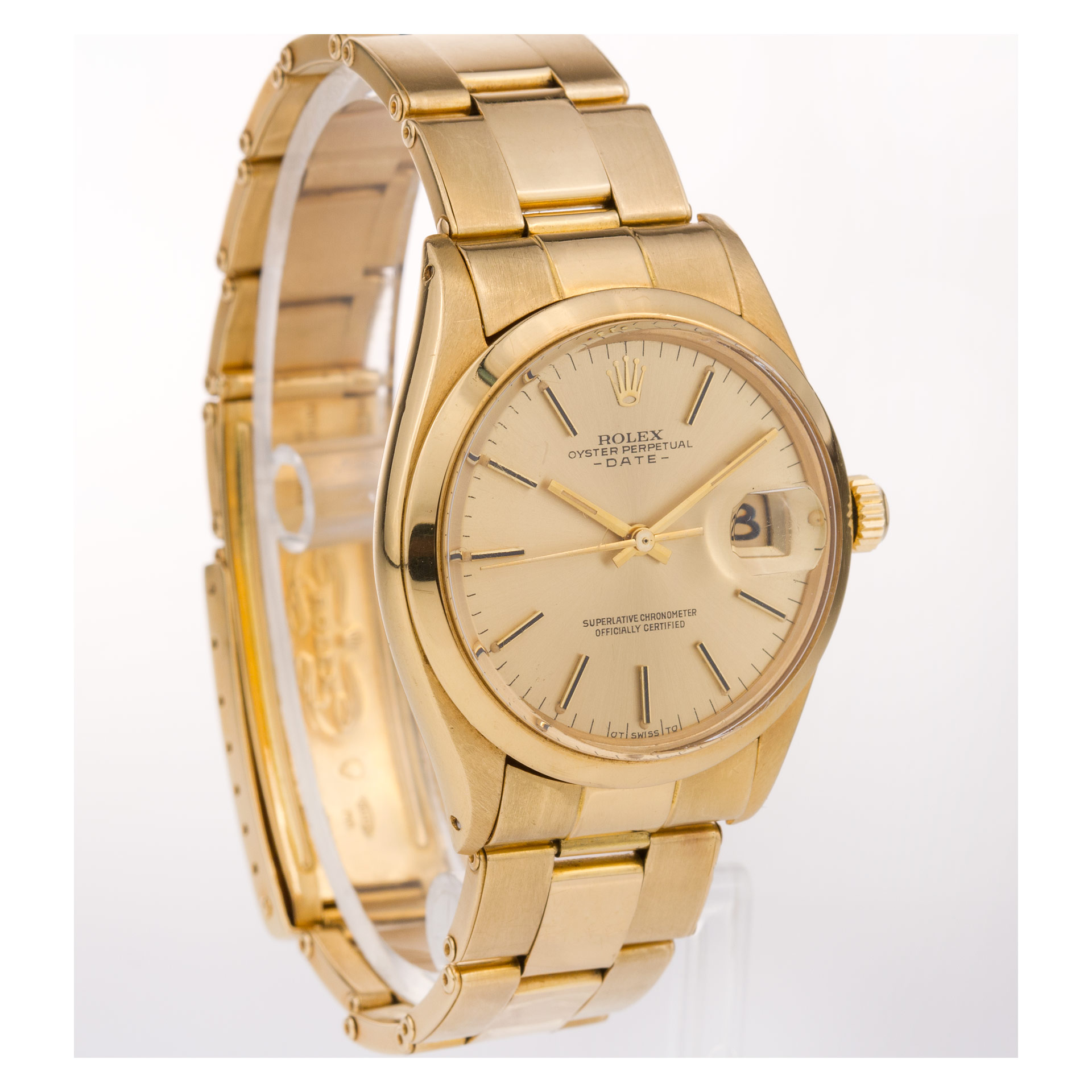 Rolex 1500 Date Automatic Male 18k yellow gold Watches Rolex 1500 Date Automatic Male 18k yellow gold Watches
