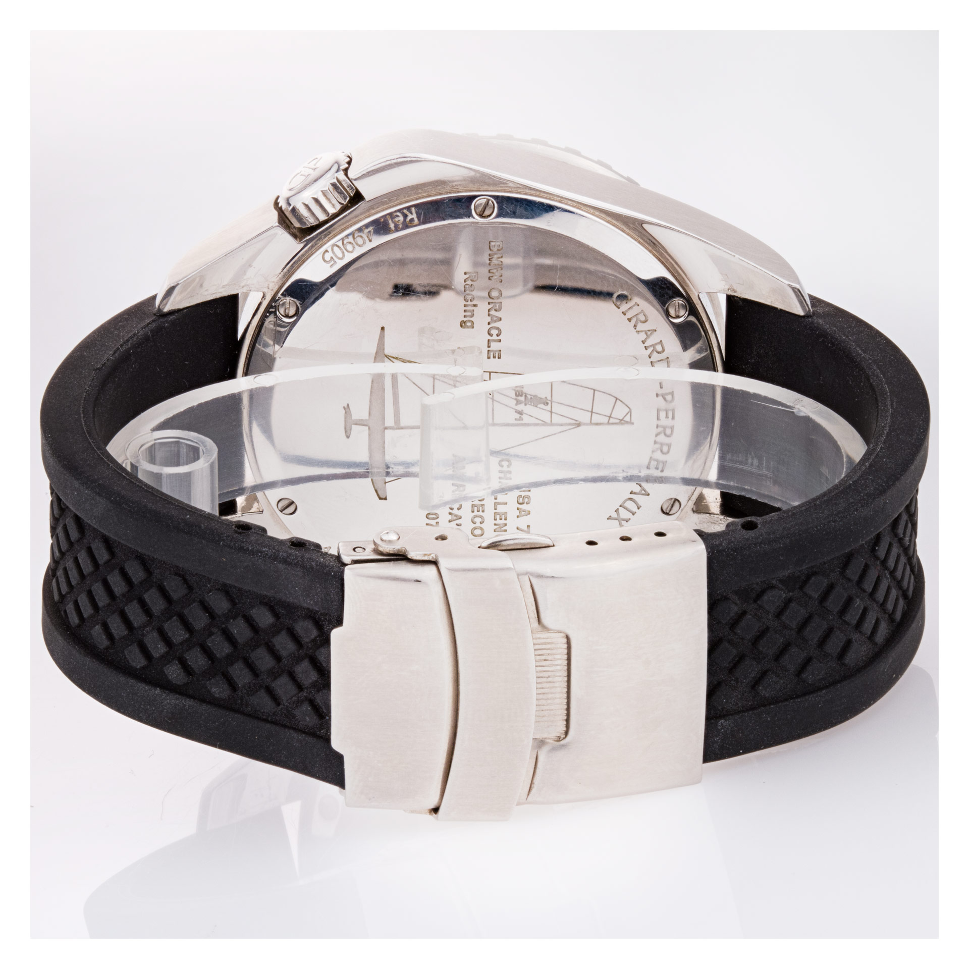 Girard Perregaux 49905-11-651-FK6A Sea Hawk II Automatic Male Stainless Steel Watches Girard Perregaux 49905-11-651-FK6A Sea Hawk II Automatic Male Stainless Steel Watches