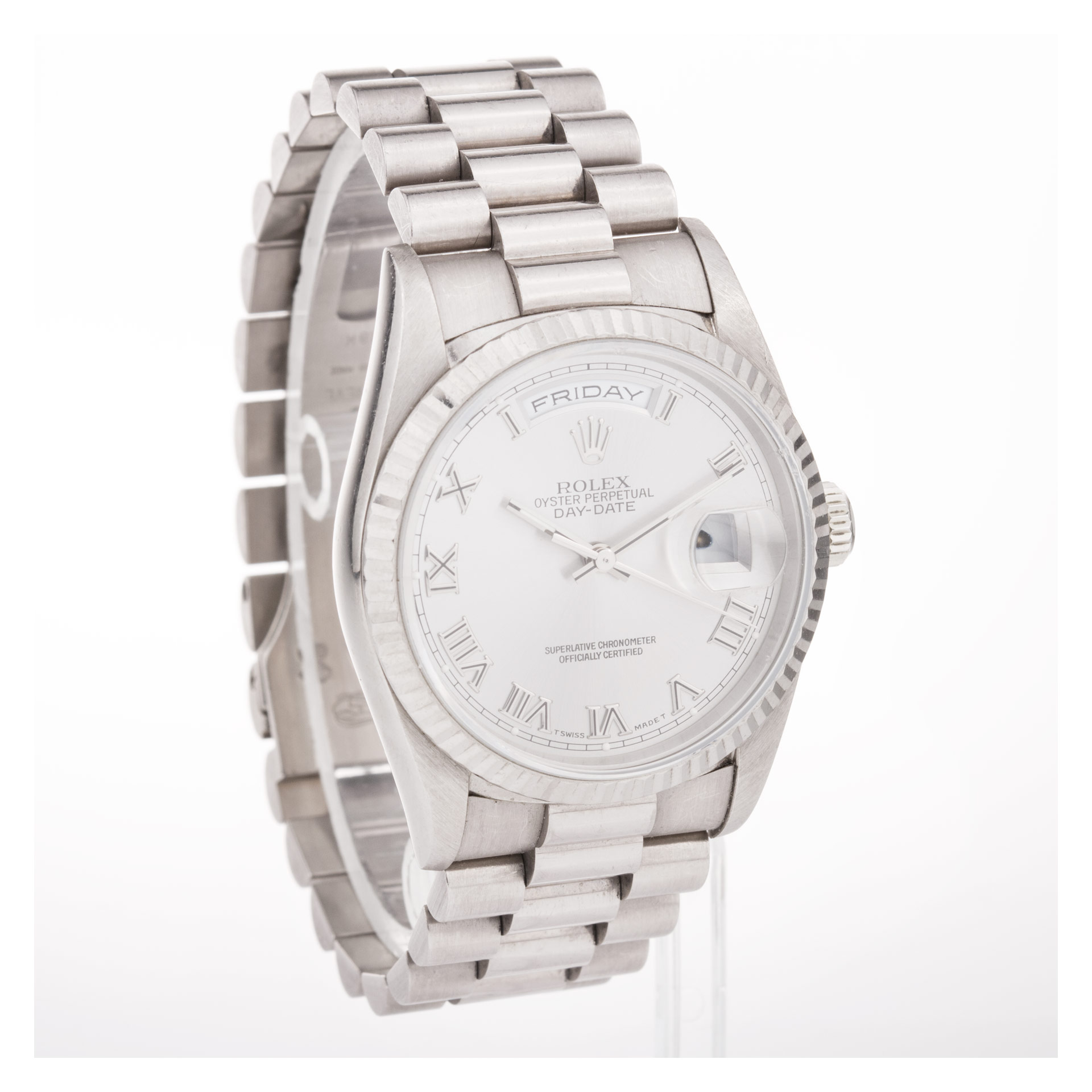 Rolex 18239 Day-Date Automatic Male 18k White Gold Watches Rolex 18239 Day-Date Automatic Male 18k White Gold Watches